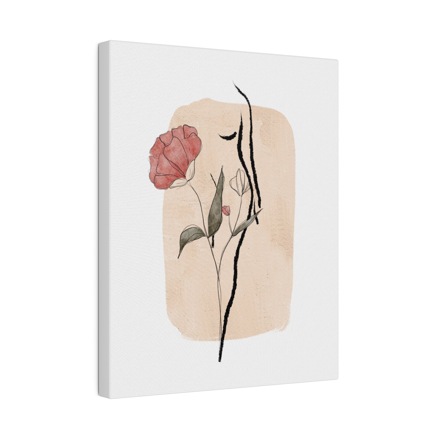 Matte Canvas, Stretched, 0.75"