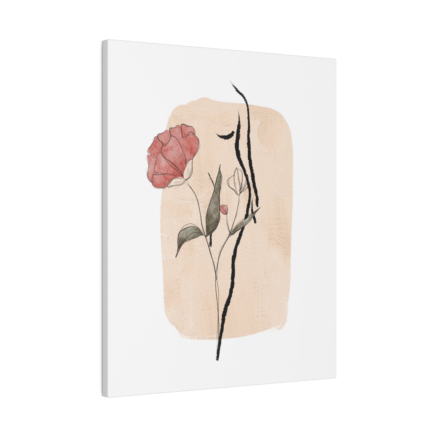 Matte Canvas, Stretched, 0.75"